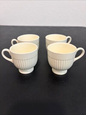 Wedgwood Edme Footed Demitasse Cups - Set of 4